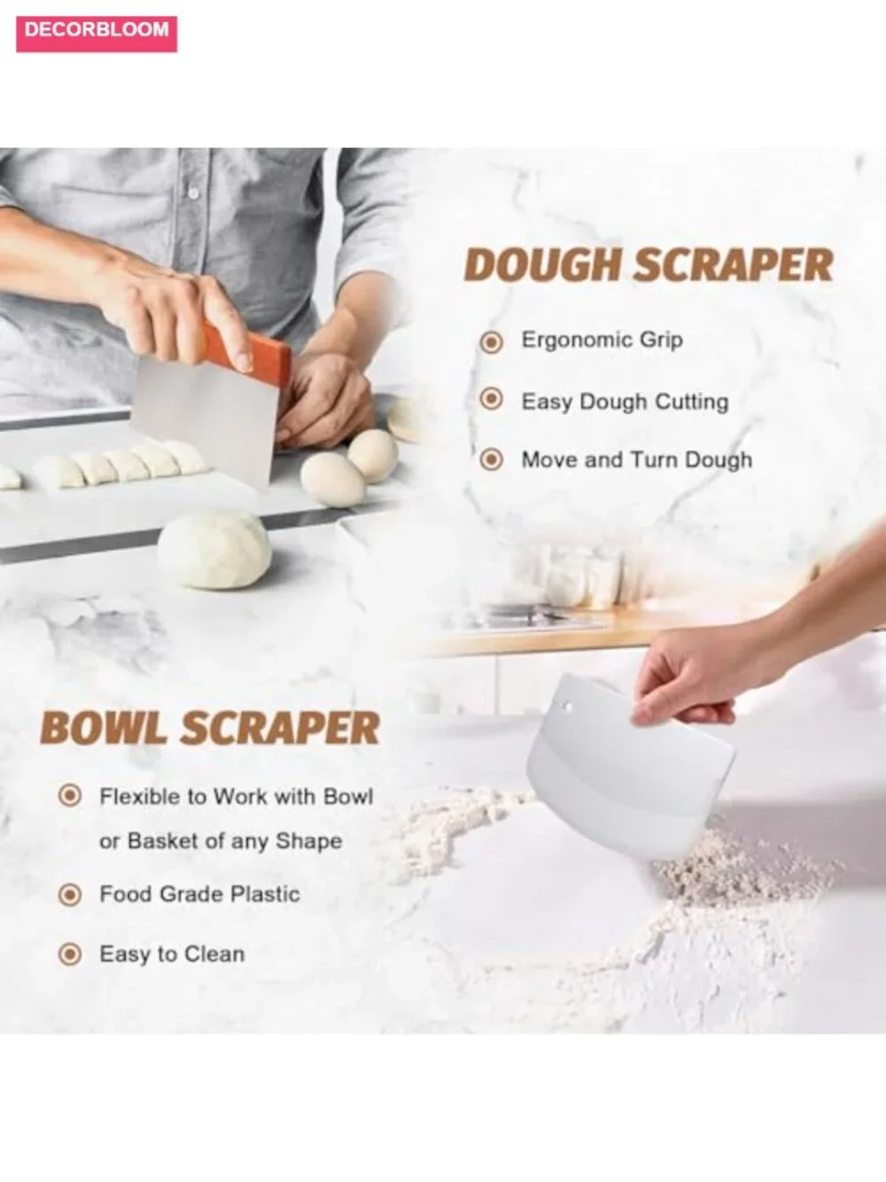 Sourdough Proofing Basket Gift Set, 9